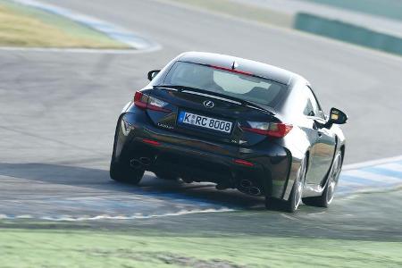Lexus RC F, Heckansicht