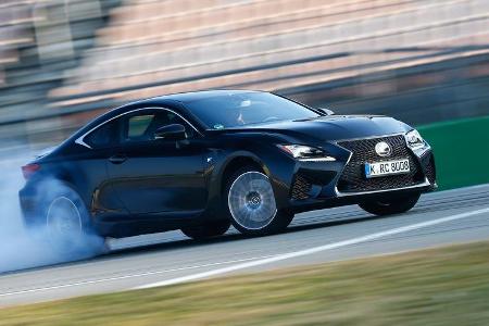 Lexus RC F, Seitenansicht, Driften