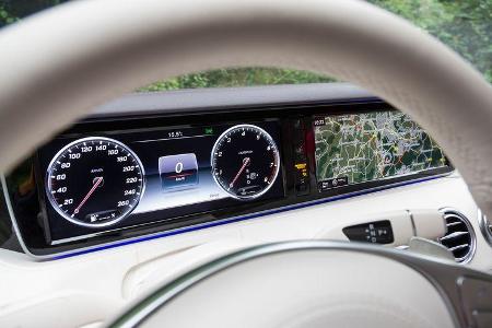 Mercedes S 500 4Matic Coupé, Rundinstrumente