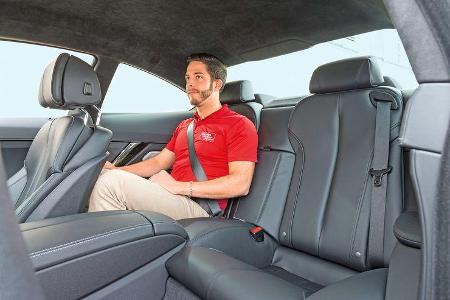 BMW 650i Coupé, Fondsitz, Beinfreiheit