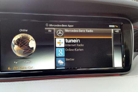 Mercedes S 500 4Matic Coupé, Infotainment