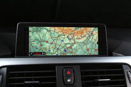 BMW 335i, Navi-Display
