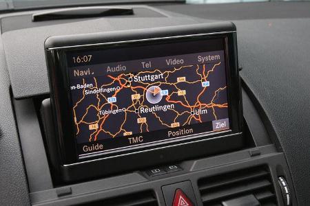 Mercedes C 180 CGI, Navigationssystem