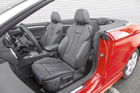 Audi A3 Cabrio, Fahrersitz