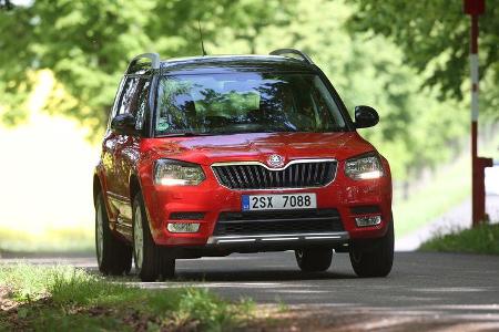 Skoda Yeti 1.4 TSI Green tec, Frontansicht