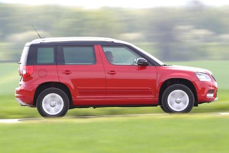 Skoda Yeti 1.4 TSI Green tec, Seitenansicht