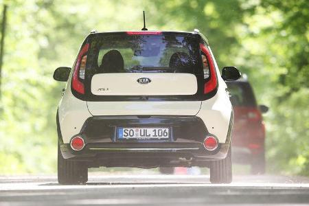 Kia Soul 1.6 GDI, Heckansicht