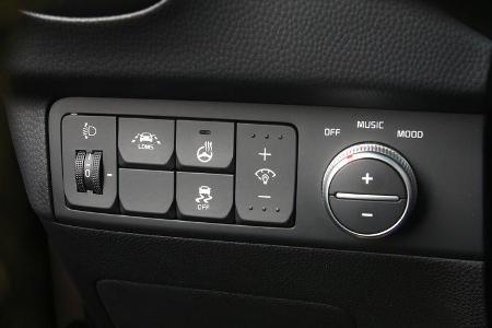 Kia Soul 1.6 GDI, Bedienelemente