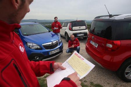 Kia Soul 1.6 GDI, Opel Mokka 1.4 Turbo, Skoda Yeti 1.4 TSI Green tec