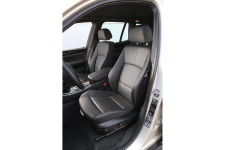 BMW X3 x-Drive 30d, Fahrersitz