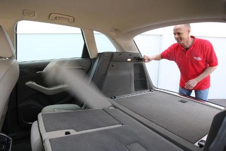 Audi Q5 3.0 TDI Quattro, Kofferraum, Ladefläche, Rückbank umgeklappt