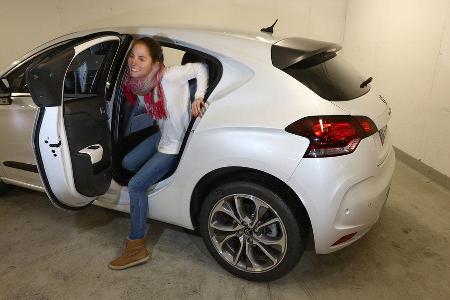 Citron DS4, Rcksitz, Aussteigen