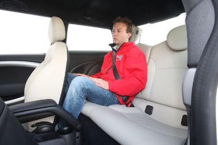 Mini Cooper, Fond, Rückbank