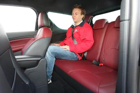 Citroen DS3, Fond, Rückbank