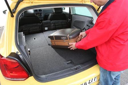 VW Polo, Kofferraum