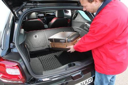 Citroen DS3, Kofferraum