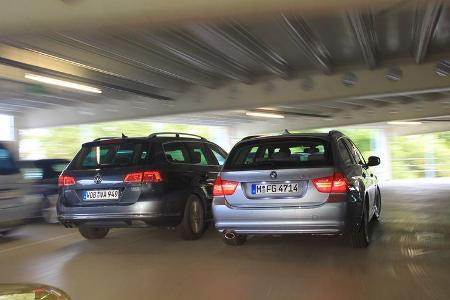 BMW 320d Touring, VW Passat 2.0 TDI Variant