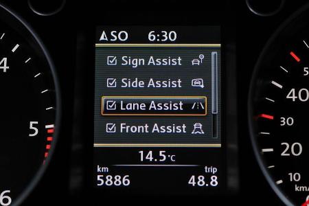 VW Passat 2.0 TDI Variant, Display