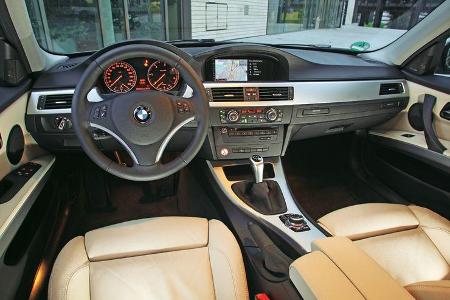 BMW 320d Touring, Cockpit