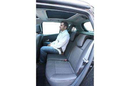 Reanult Clio Grandtour, Rückbank
