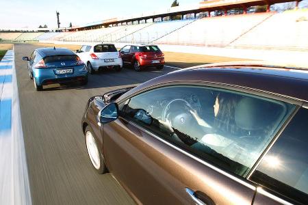 Alfa Romeo Mito 1.4 TB 16V Super, Citron DS3 THP 155 Sport Chic, Honda CR-Z Sport, Suzuki Swift 1.6 Sport, Heck