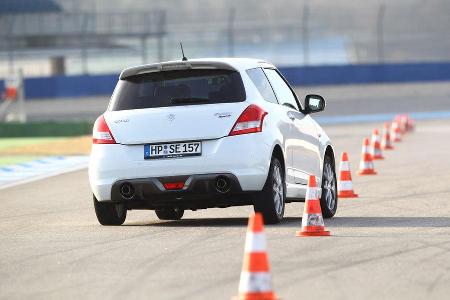 Suzuki Swift 1.6 Sport, Heck, Slalom