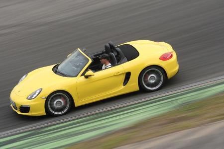 Porsche Boxster, Seitenansicht