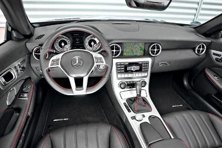 Mercedes SLK, Cockpit, Lenkrad