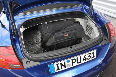 Audi TT Roadster, Kofferraum