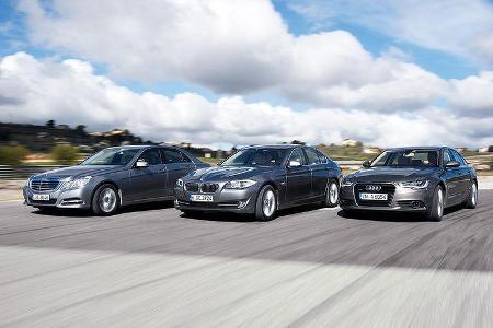 03/2011 BMW 530d, Mercedes E 350CDI, Audi A6 3.0 TDI, aumospo 06/2011, Allrad