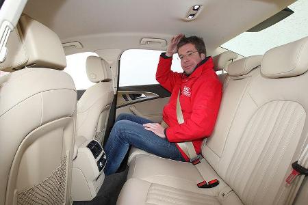 03/2011 Audi A6 3.0 TDI, aumospo 06/2011, Allrad, Fond, Rückbank