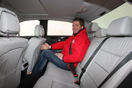 03/2011 Mercedes E 350CDI, aumospo 06/2011, Allrad, Fond, Rücksitze