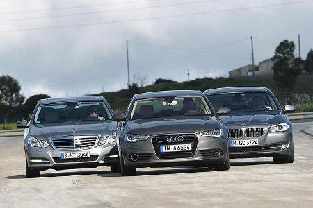 03/2011 BMW 530d, Mercedes E 350CDI, Audi A6 3.0 TDI, aumospo 06/2011, Allrad