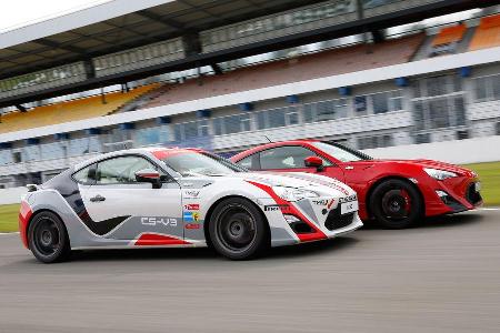 Toyota GT86 CS-V3, Toyota GT86 TRD, Seitenansicht