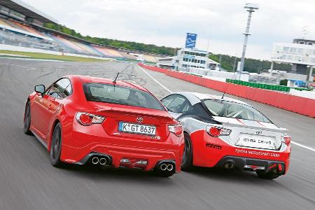 Toyota GT86 CS-V3, Toyota GT86 TRD, Heckansicht