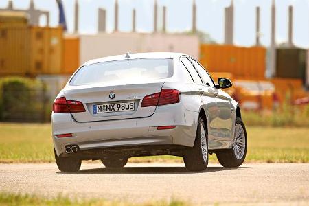 BMW 520d, Heckansicht