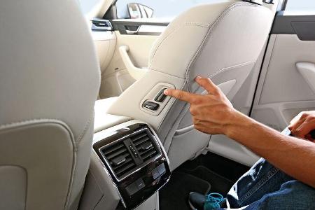 Skoda Superb 2.0 TDI, Sitzverstellung