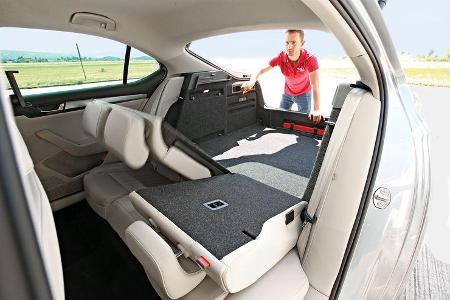 Skoda Superb 2.0 TDI, Fondsitz, Umklappen