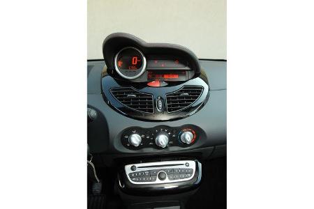 Renault Twingo 1.2, Mittelkonsole