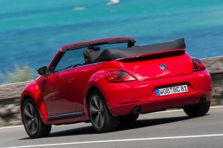 VW Beetle Cabrio, Heckansicht