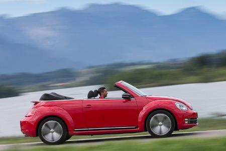 VW Beetle Cabrio, Seitenansicht