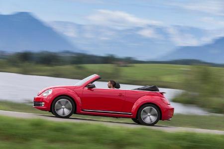 VW Beetle Cabrio, Seitenansicht