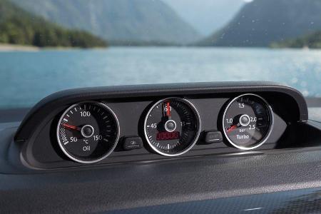 VW Beetle Cabrio, Rundinstrumente