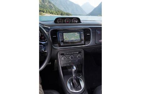 VW Beetle Cabrio, Mittelkonsole