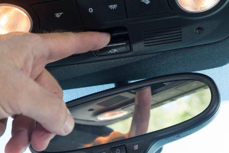 VW Beetle Cabrio, Bedienelement, Rückspiegel