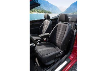 VW Beetle Cabrio, Fahrersitz