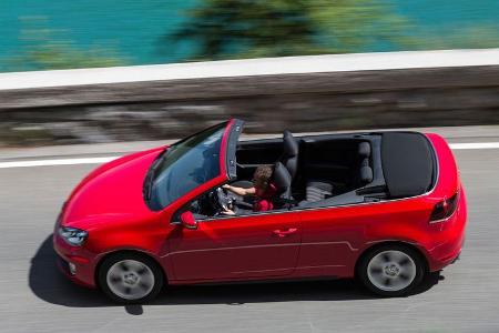 VW Golf Cabrio, Draufsicht