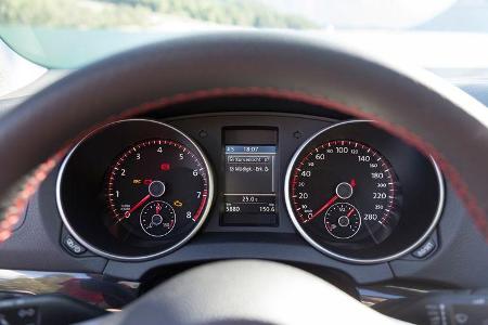 VW Golf Cabrio, Rundinstrumente