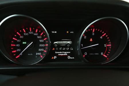 Range Rover Sport SDV6, Rundinstrumente