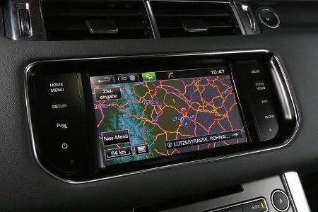 Range Rover Sport SDV6, Navi, Display
